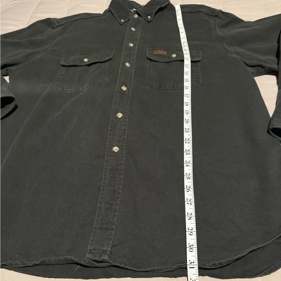 Carhartt long sleeve heavy weight cotton shirt. Gray, XL. Nice shirt! - Picture 7 of 7